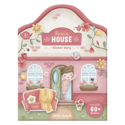Little Dutch Stickerboek Rosa Herbuikbaar