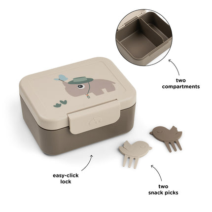 <tc>Done by Deer</tc> Lunchlåda inkl. snackspett Tiny Trails Sand