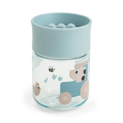 Done by Deer Träningsmugg 360 grader Tiny Farm Blue