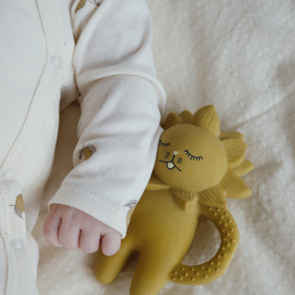 <tc>Konges Sløjd</tc> Bitring Lion Mustard 13x10cm