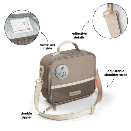<tc>Done By Deer</tc> Thermos lunchväska Tiny Trails Sand 4 l
