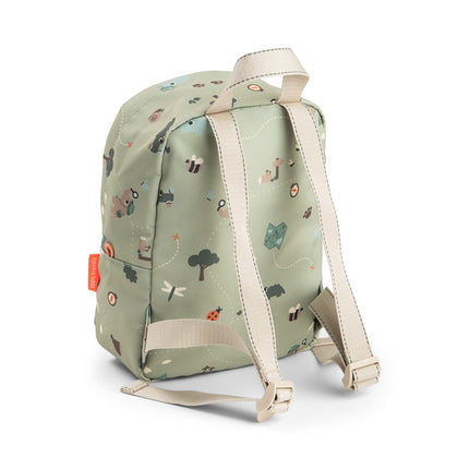 <tc>Done By Deer</tc> Liten ryggsäck Tiny Trails Green 4L