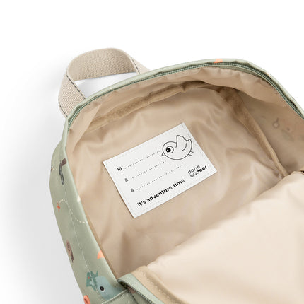 <tc>Done By Deer</tc> Liten ryggsäck Tiny Trails Green 4L