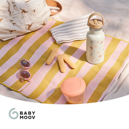 <tc>Babymoov</tc> Little Explorer Isolerad rostfri drickflaska, färg: elfenben
