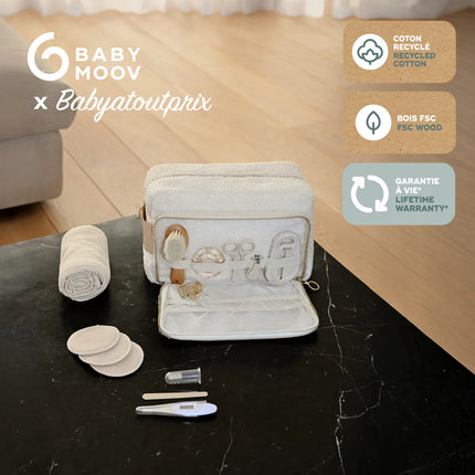 <tc>Babymoov</tc> x @babyatoutprix Baby-toalettväska Curl White