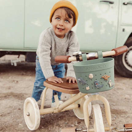 <tc>Banwood</tc> Barnsparkcykel- och cykelkorg Pin<tamp>Ride Clay</tamp>