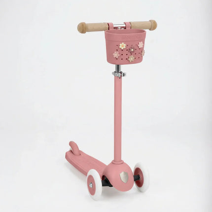 <tc>Banwood</tc> Barnsparkcykel- och cykelkorg Pin<tamp>Ride Raspberry</tamp>