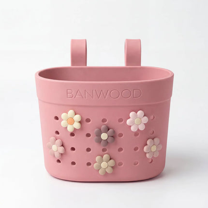 <tc>Banwood</tc> Barnsparkcykel- och cykelkorg Pin<tamp>Ride Raspberry</tamp>