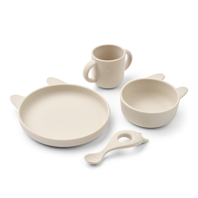 <tc>Liewood</tc> Barnservisset Vivi Rabbit sandy