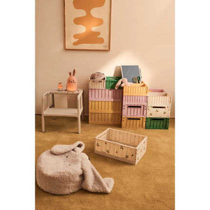 Liewood Förvaringslåda Weston Peach / Sea Shell Box M, 2 st
