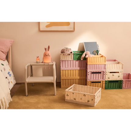 Liewood Förvaringslåda Weston Peach / Sea Shell Box M, 2 st