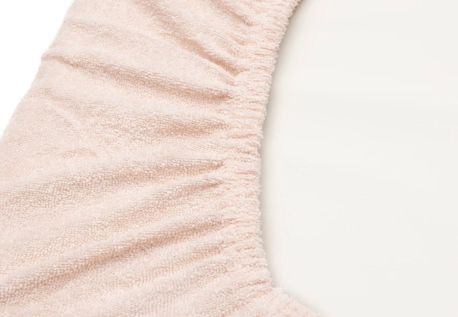 Aankleedkussenhoes Set 2 - Pack – Zachte Badstof Blush & Wild Rose koop je bij Babywinkel