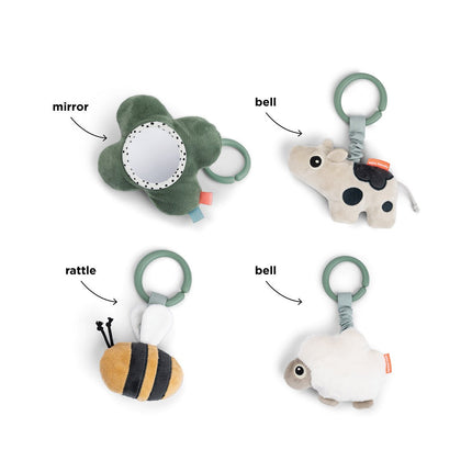 Done by Deer Speelmat Tiny Farm Grijs koop je bij Babywinkel