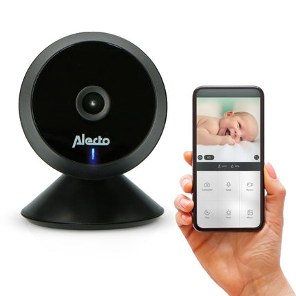 <tc>Alecto</tc> Babyvakt Smartbaby5Bk med Wifi och HD-kamera