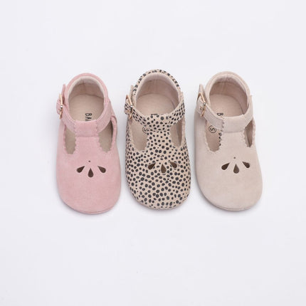 Baby Dutch Baby Schoentjes Evi Sand Suede koop je bij Babywinkel
