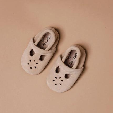 Baby Dutch Baby Schoentjes Juna Beige Suede koop je bij Babywinkel