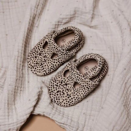 Baby Dutch Baby Schoentjes Juna Spikkel Suede koop je bij Babywinkel