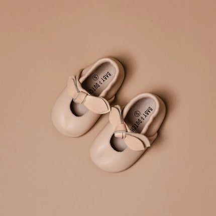 Baby Dutch Baby Schoentjes Lilly Beige Suede koop je bij Babywinkel