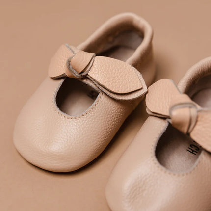 Baby Dutch Baby Schoentjes Lilly Beige Suede koop je bij Babywinkel