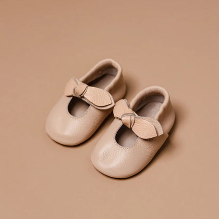 Baby Dutch Baby Schoentjes Lilly Beige Suede koop je bij Babywinkel
