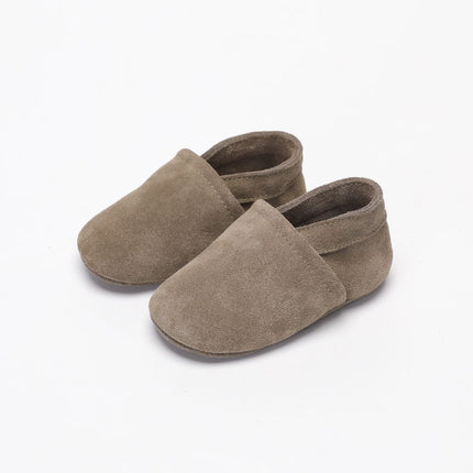 Baby Dutch Baby Schoentjes Lio Green Suede koop je bij Babywinkel