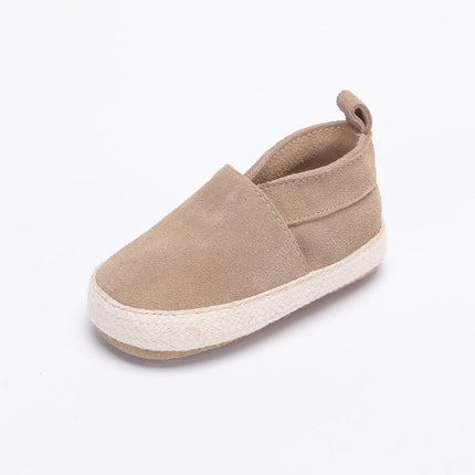 Baby Dutch Baby Schoentjes Lou Sand Suede koop je bij Babywinkel