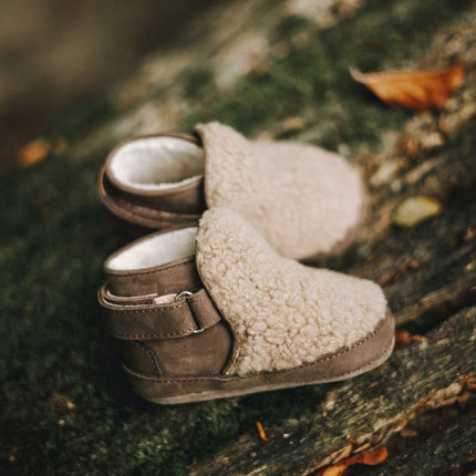 Baby Dutch Baby Schoentjes Teddie Brown koop je bij Babywinkel