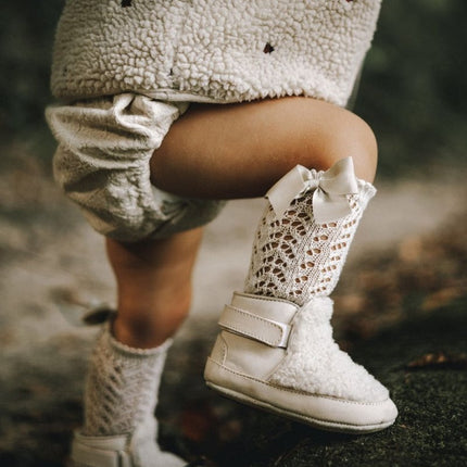 Baby Dutch Baby Schoentjes Teddie Natural koop je bij Babywinkel