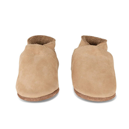 Baby Dutch Babyslofjes Uni Mocca Nubuck koop je bij Babywinkel