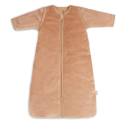 Jollein Slaapzak Baby Afritsbare Mouw 70Cm Velvet - Biscuit koop je bij Babywinkel