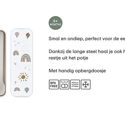 Mepal Baby Bestekset Lepel Mio Liitle Farm 2St koop je bij Babywinkel