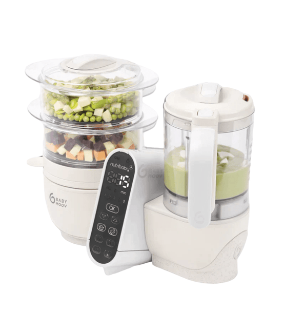Babymoov Keukenmachine Nutribaby Mineral Beige koop je bij Babywinkel