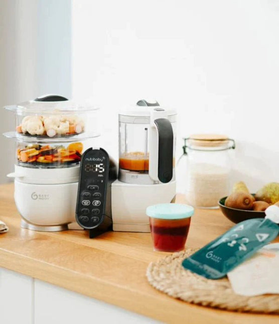 Babymoov Keukenmachine Nutribaby White met Thermobox koop je bij Babywinkel