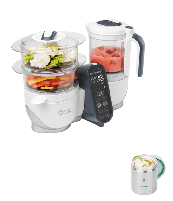 Babymoov Keukenmachine Nutribaby White met Thermobox koop je bij Babywinkel