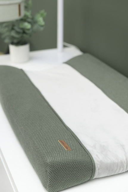 Baby's Only Aankleedkussenhoes Classic Zilver/Grijs 45x70cm koop je bij Babywinkel