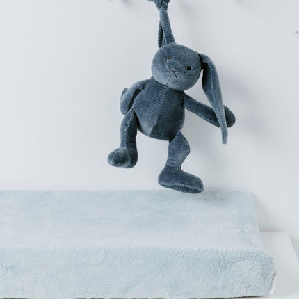 Baby's Only Aankleedkussenhoes Cozy Misty Blue 45X70cm koop je bij Babywinkel
