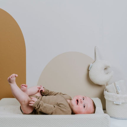 Baby's Only Aankleedkussenhoes Sky Warm Linen 45X70cm koop je bij Babywinkel