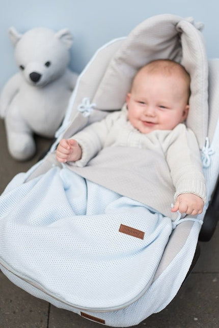 Baby's Only Autostoelhoes Classic 0+ Wol Wit koop je bij Babywinkel