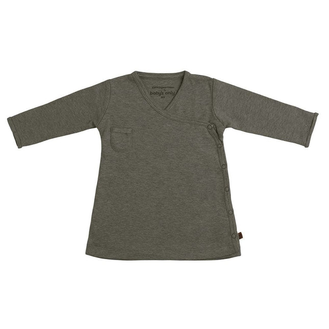 Baby's Only Baby Jurkje Melange Khaki koop je bij Babywinkel