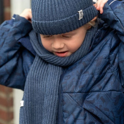 Baby's Only Babysjaal met Pompon Cool Jeans One Size koop je bij Babywinkel