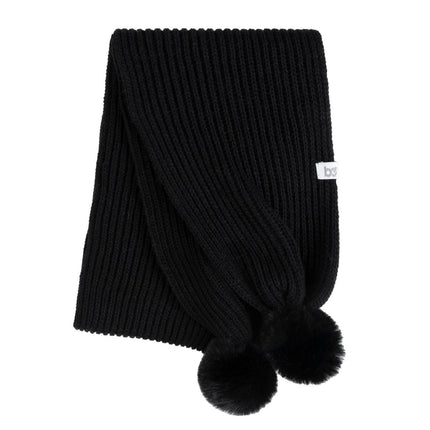 Baby's Only Babysjaal met Pompon Cool Zwart One Size koop je bij Babywinkel