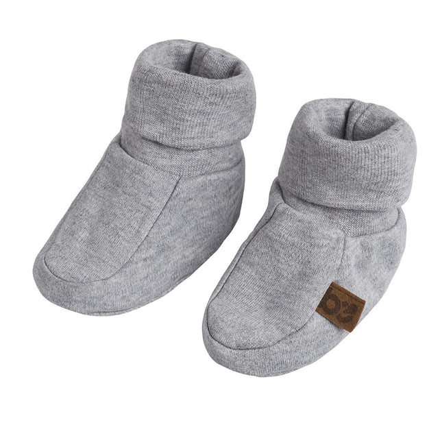 Baby's Only Babyslofjes Melange Grijs koop je bij Babywinkel