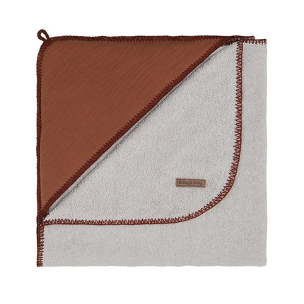 Baby's Only Badcape Baby Breeze Roest 75x85 koop je bij Babywinkel