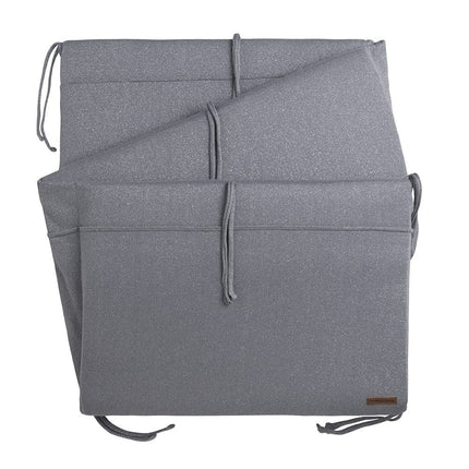 Baby's Only Bedomrander Sparkle Zilvergrijs koop je bij Babywinkel