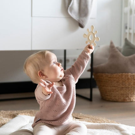 Baby's Only Bijtring Blossom Stonegreen koop je bij Babywinkel