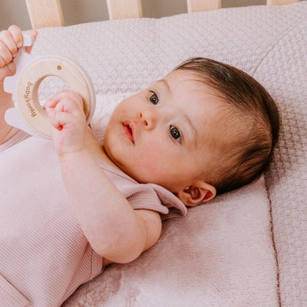 Baby's Only Bijtring Olifant Oud Roze koop je bij Babywinkel