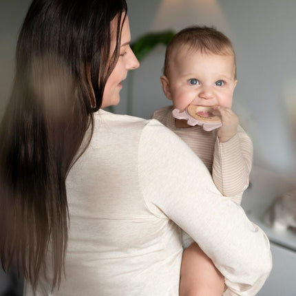 Baby's Only Bijtring Olifant Oud Roze koop je bij Babywinkel