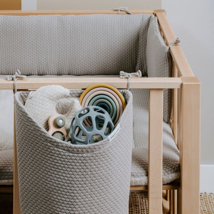 Baby's Only Boxkleed Sky Urban Taupe 75X95cm koop je bij Babywinkel