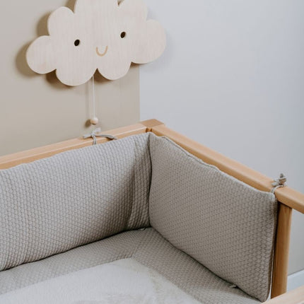 Baby's Only Boxkleed Sky Urban Taupe 75X95cm koop je bij Babywinkel