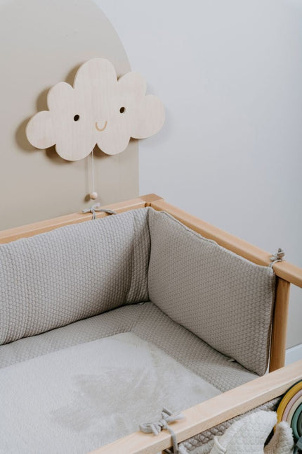 Baby's Only Boxkleed Sky Warm Linen 75X95cm koop je bij Babywinkel